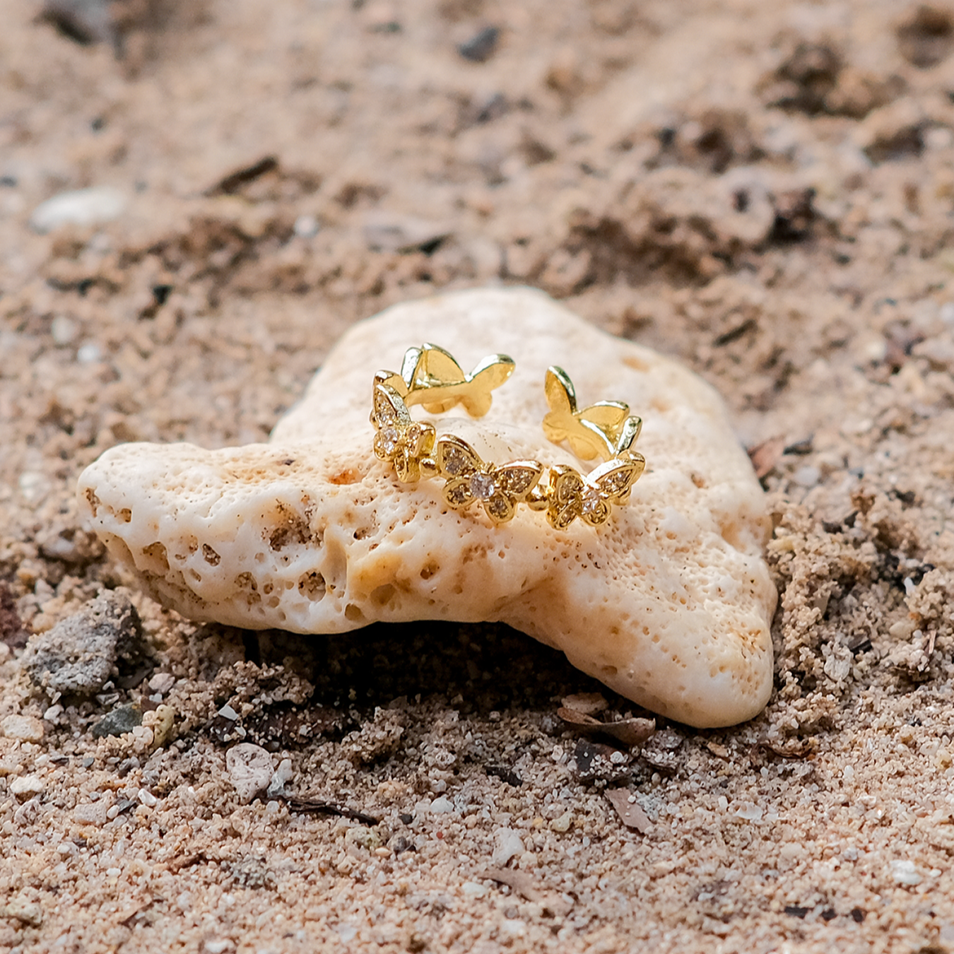 Colleen - Anillo Mariposa Oro