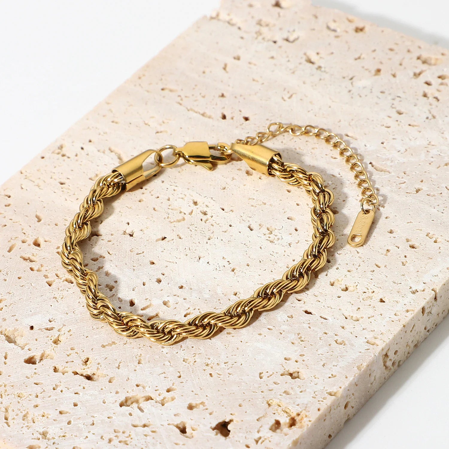 Clara - Seilkette Gold Armband