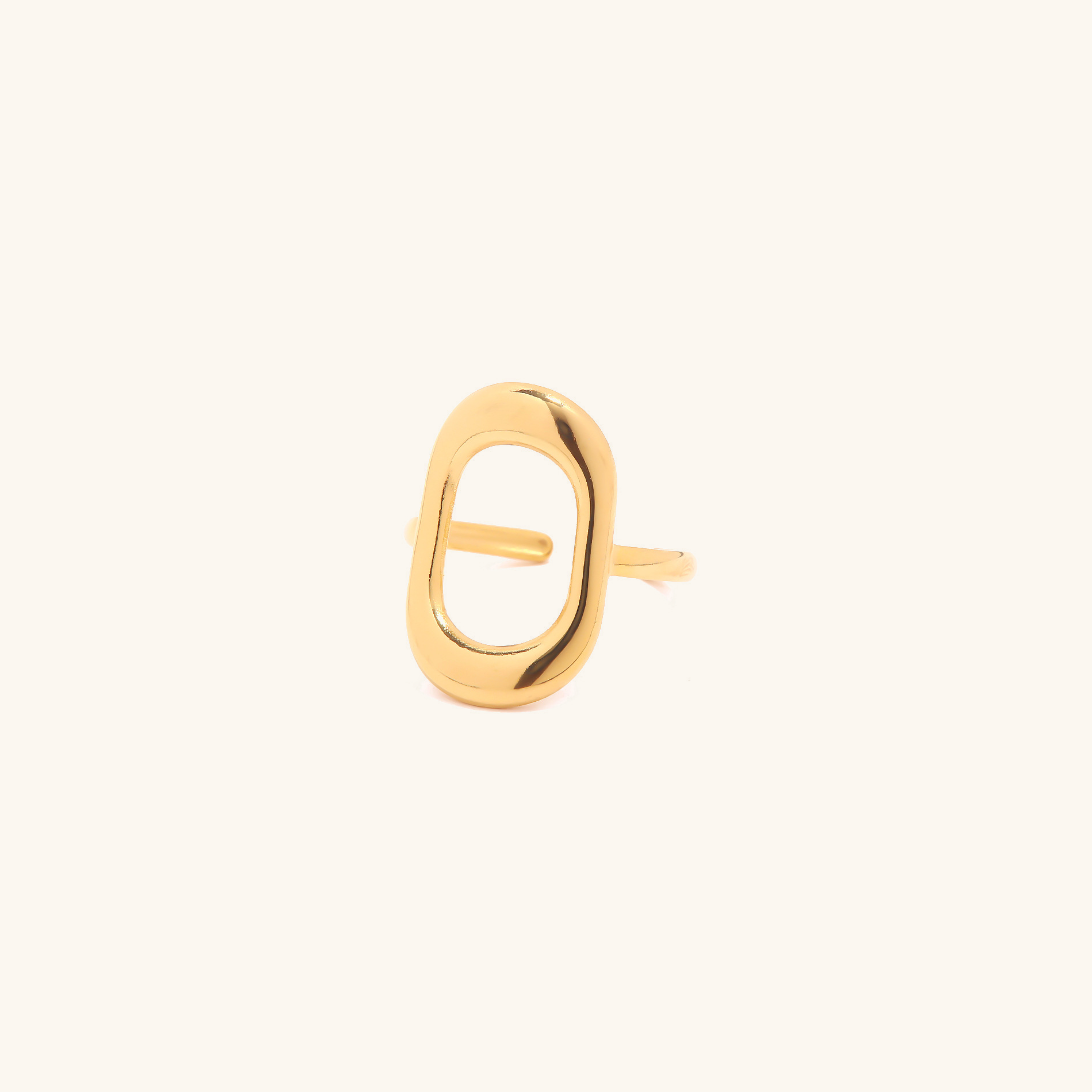 Noelle - Minimalistischer Goldring