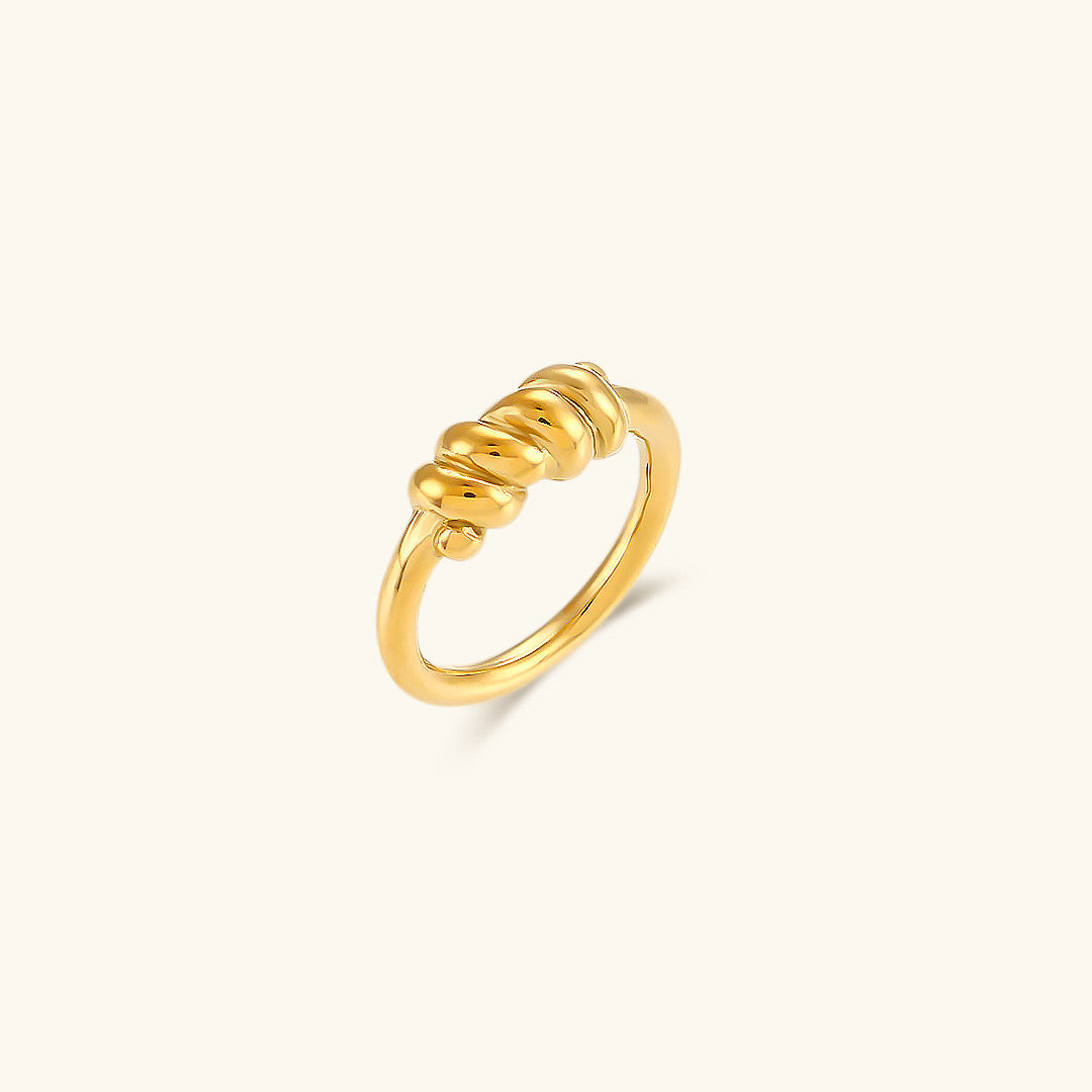 Lacrima - Seil Gold Ring