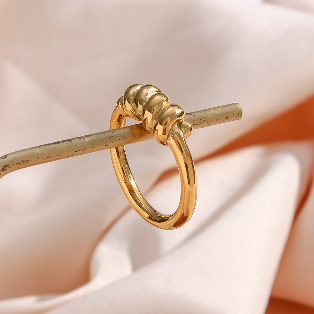 Lacrima - Seil Gold Ring