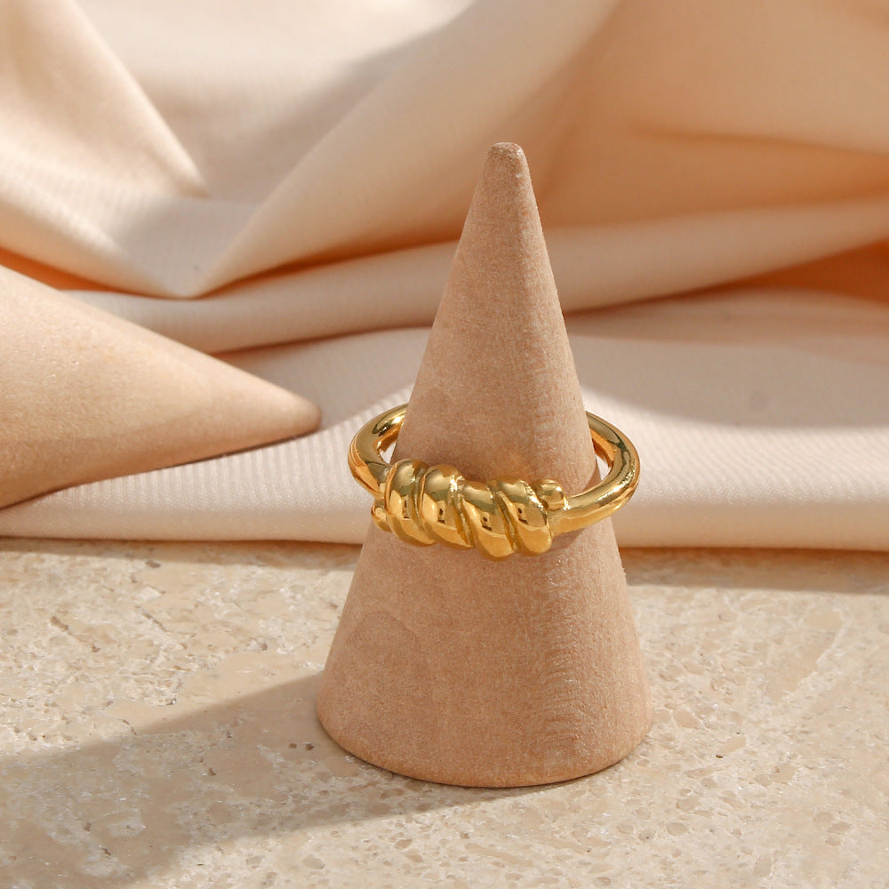 Lacrima - Seil Gold Ring