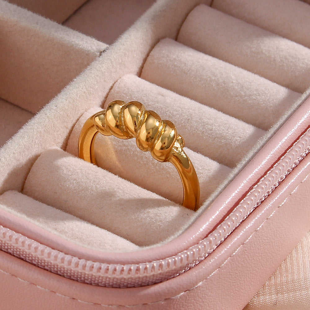 Lacrima - Seil Gold Ring