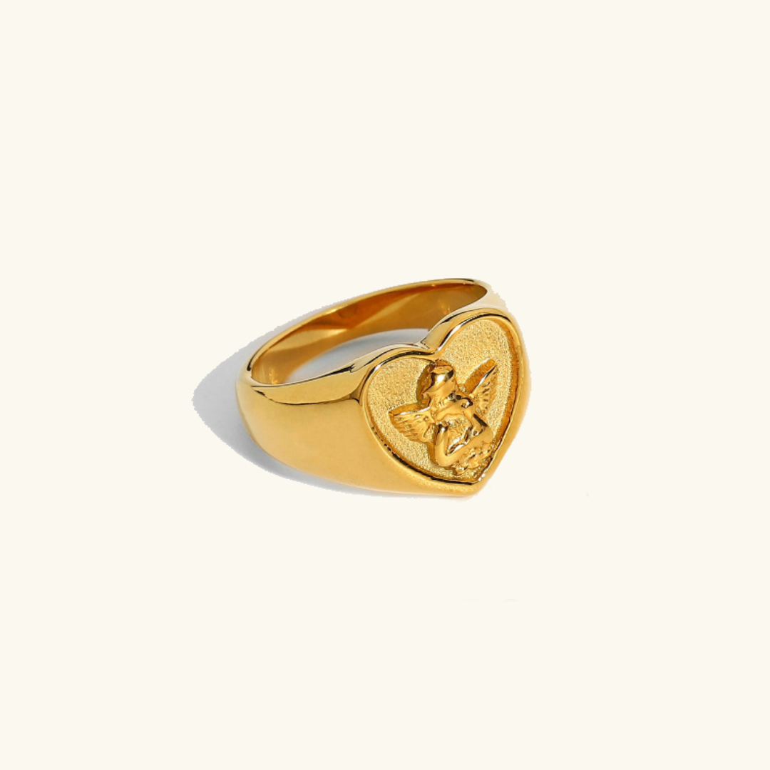 Engelsherz Gold Ring