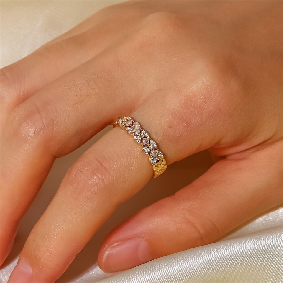 Camille - Gold Diamant Ring